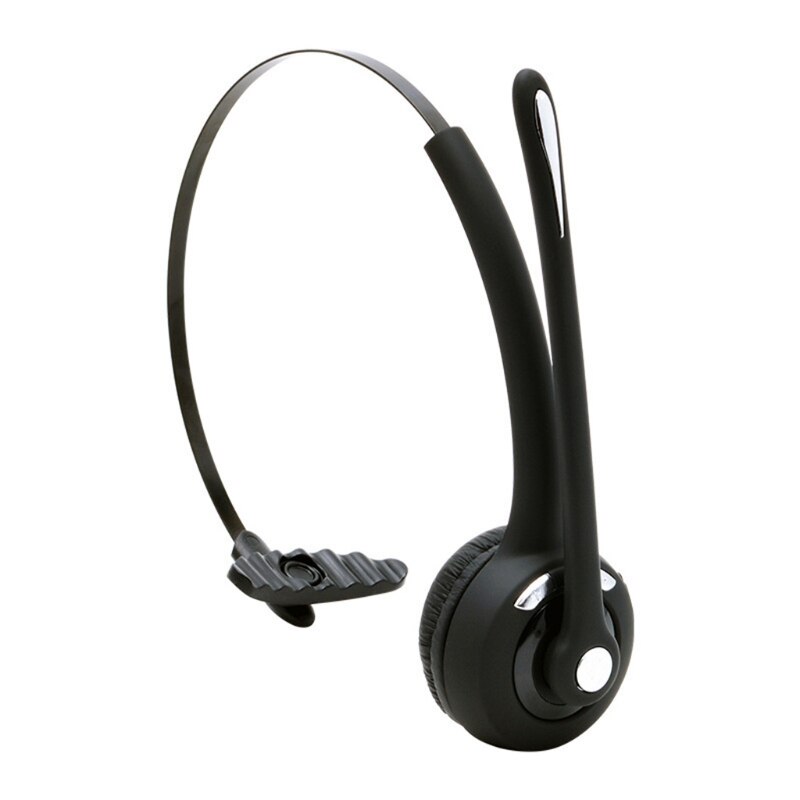 Mono Wireless Bluetooth Headset Noise Cancelling Headphone with Mic Handsfree for PC PS3 Gaming Mobile Laptop