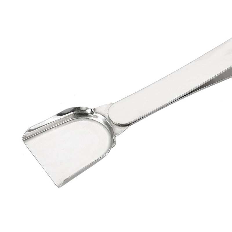 Pinzas de herramienta de joyería artesanal , pinzas con pala redonda para cuentas de gemas de diamante, pinzas de joyería con cuchara para fabricación de joyas