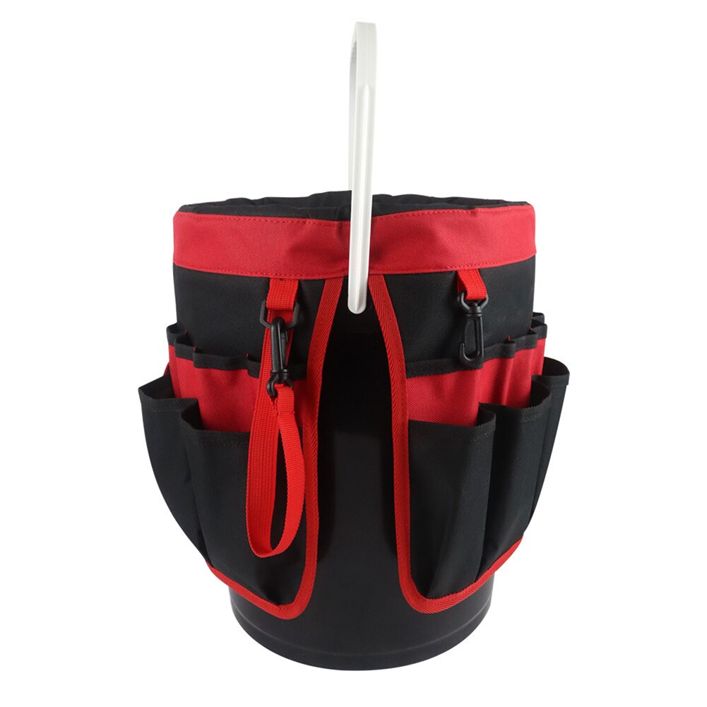 42 Pockets Bucket Tool Organizer Bucket Pouch Stor... – Grandado