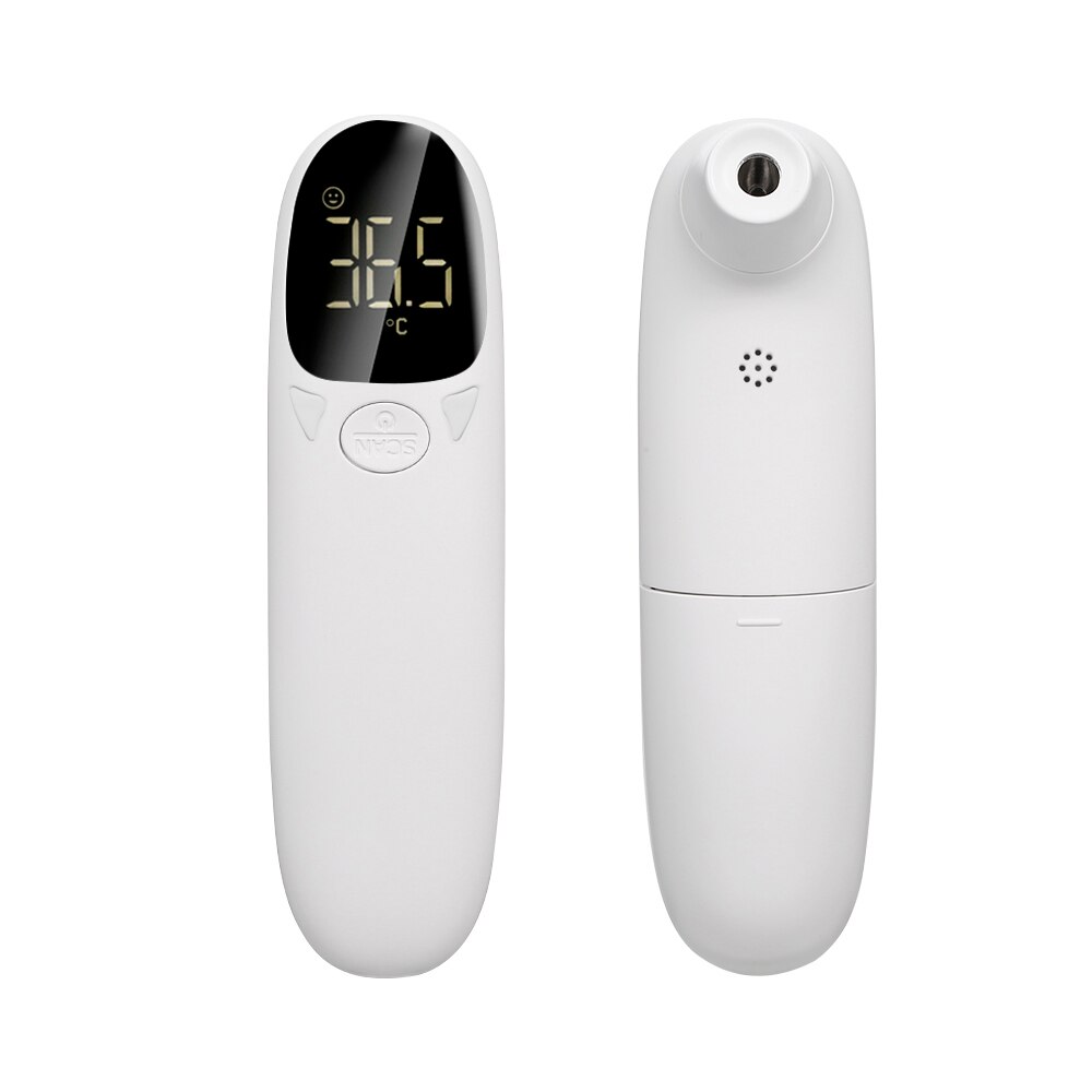 Handheld Digital Fronte Termico Termometro Senza contatto a Infrarossi Misurazione della Temperatura con Retroilluminazione di Colore per I Bambini Adulti