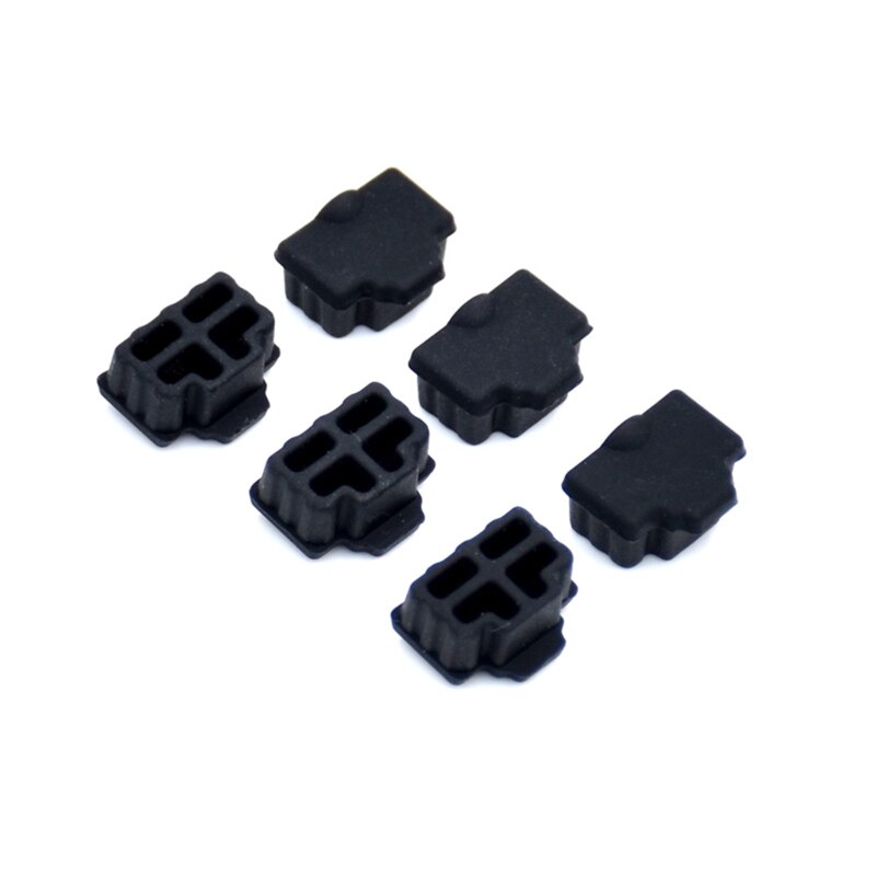 100pcs/lot Ethernet Hub Port RJ45 Anti Dust Cover Cap Protector Plug RJ45 Dust Plug For Laptop/ Computer/ Router RJ45 Connector