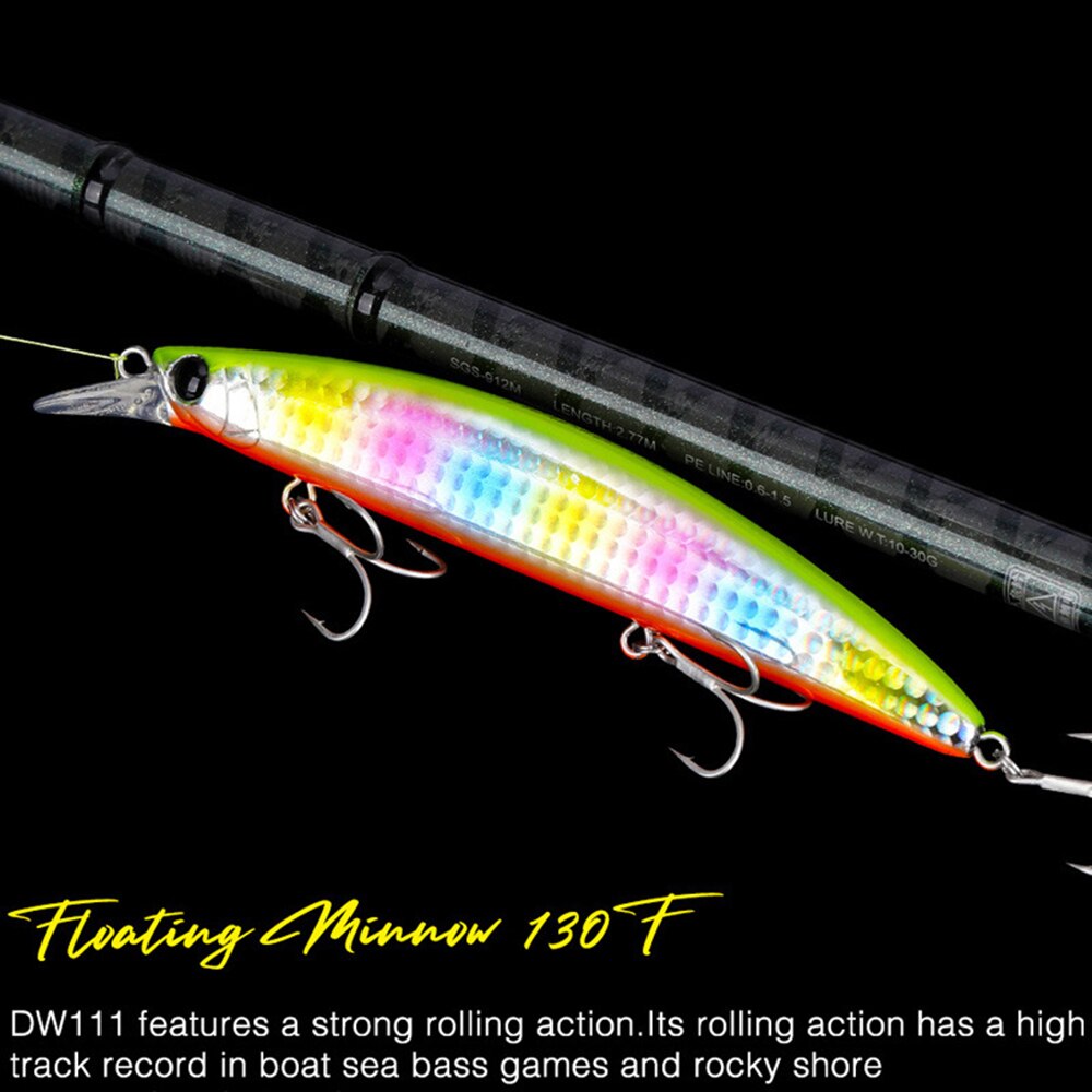 13cm 23g Fishing Lure Minnow Wobbler Lure Long Cast Deep Diving Floating Jerkbait Artificial Hard Bait Ocean Fishing Bass Bait
