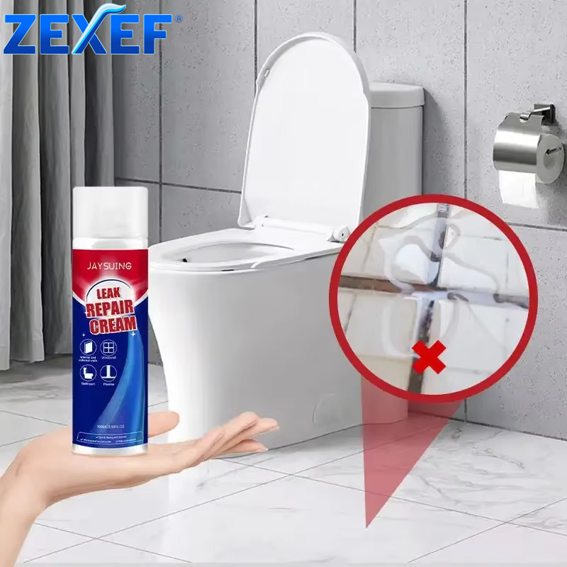 Zexef läckagereparation vattentät tätningsmedel superstark bindning hushållstätningsreparationsverktyg kraftfullt tätningsmedel krämbeläggning flytande spray