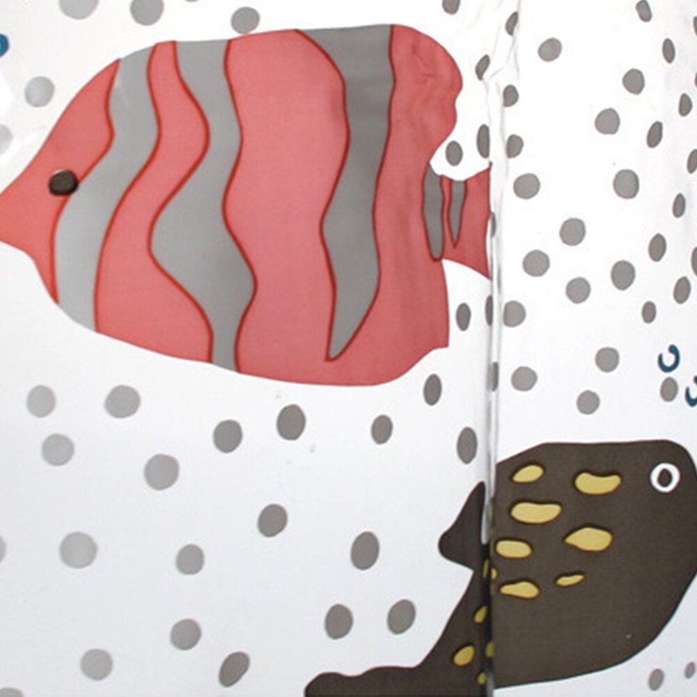 Bad Decor Transparante Waterdichte Ocean Sea Fish Douchegordijn Wasbaar Milieuvriendelijke