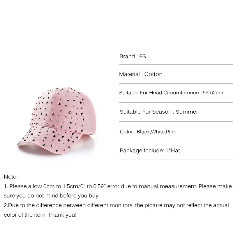 Fs trendiga rhinestone face kepsar för kvinnor vinter snapback hip hop svart vit baseball kepsar män ben truck hatt casquette