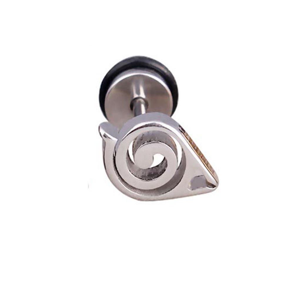 High Grade Stainless Steel Stud Earrings Anime Cross For Women Girls Geometric Ear Jewelry Birthday 2pieces: BRASS PLATED