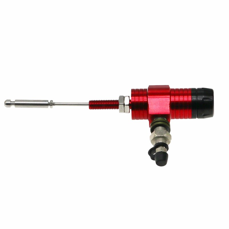 MoFlyeer Motorcycle Hydraulic Clutch Master Cylinder Rod Brake Pump Aluminum Alloy System Performance Efficient Transfer Pump: Red
