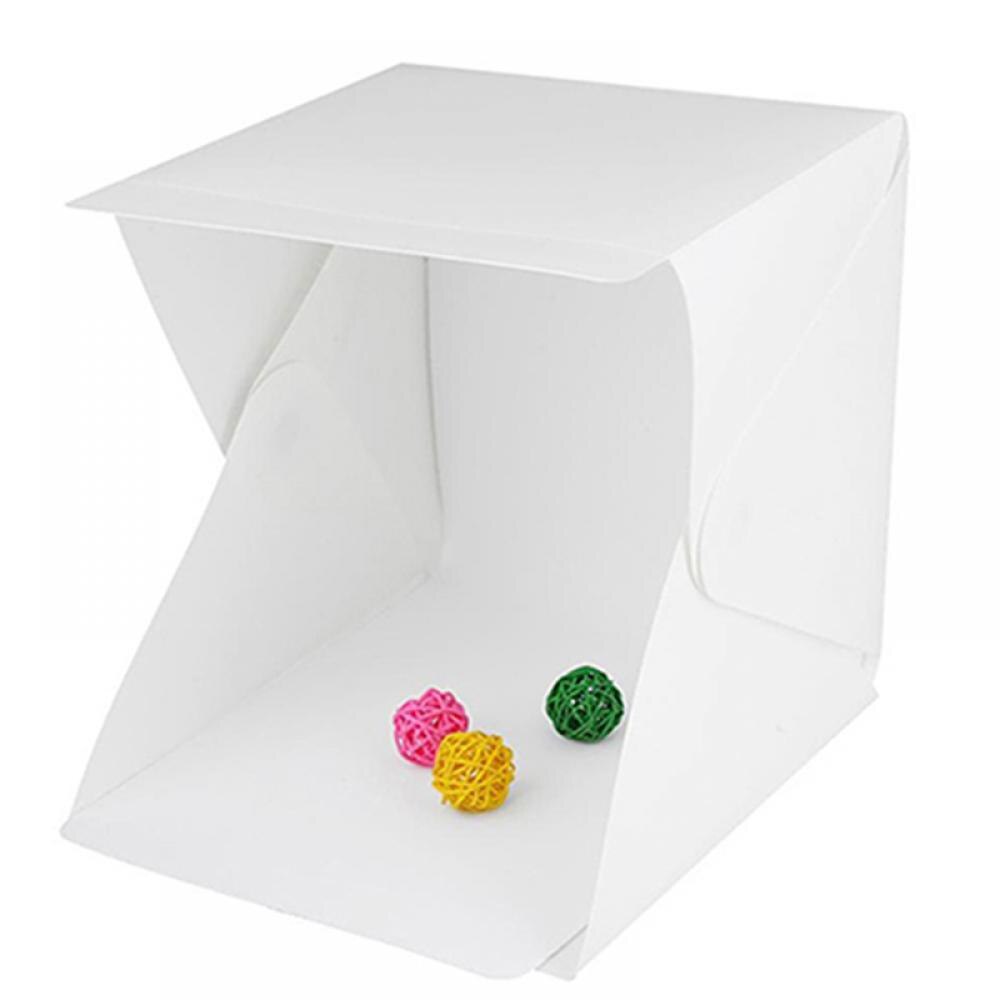 LED Light Room Photo Studio Photography Lighting Tent Backdrop Mini Cube Box Photography Photo Studio Softbox Photography props