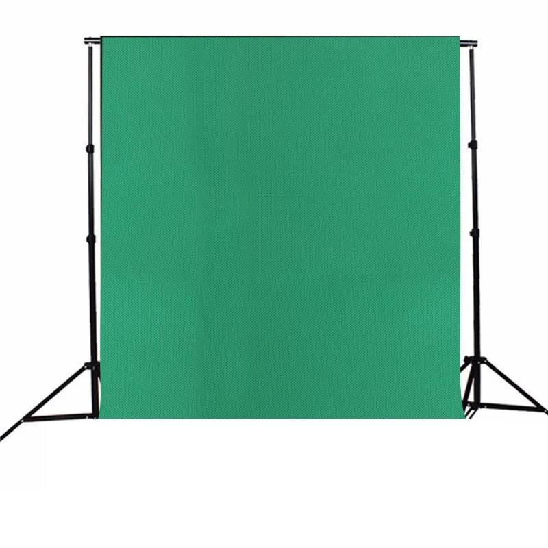 Fundo da foto da tela verde acessório fotográfico chromakey algodão foto fundo estúdio fotografia pano de fundo (sem prateleira)