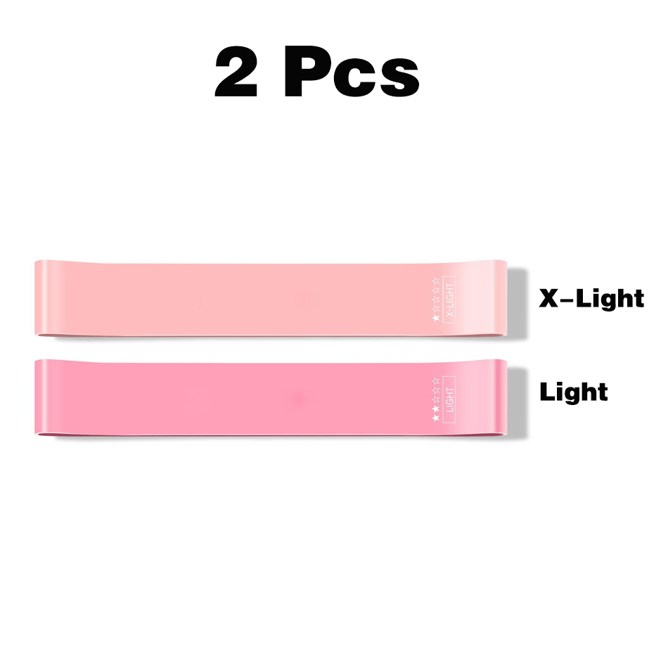 WOSWEIR Elastic Resistance Bands Yoga Training Gym Fitness Gum Pull Up Assist Rubber Band Crossfit Exercise Workout Equipment: Yellow