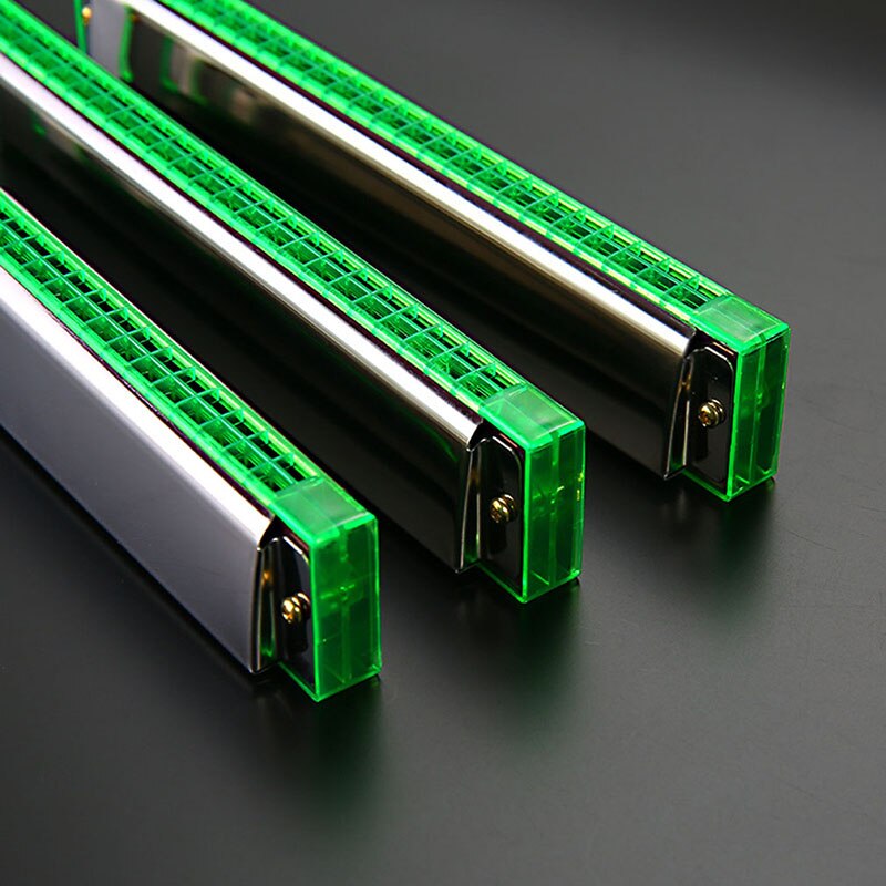 24 Hole Harmonica Double Row Copper Core Harmonica For Students Beginners Stainless Steel Musical Instruments Accessory