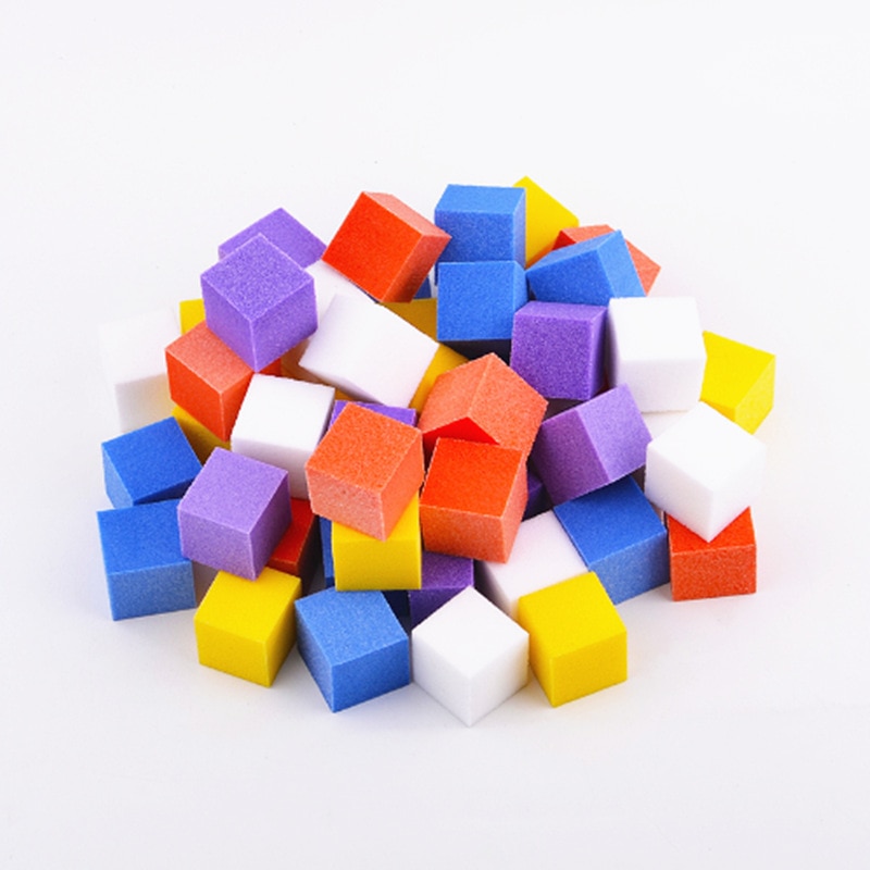 Mini Nail Sponge Nail File Buffer Block Buffing Sanding Nail Tools Double Sided Pedicure Manicure Small File