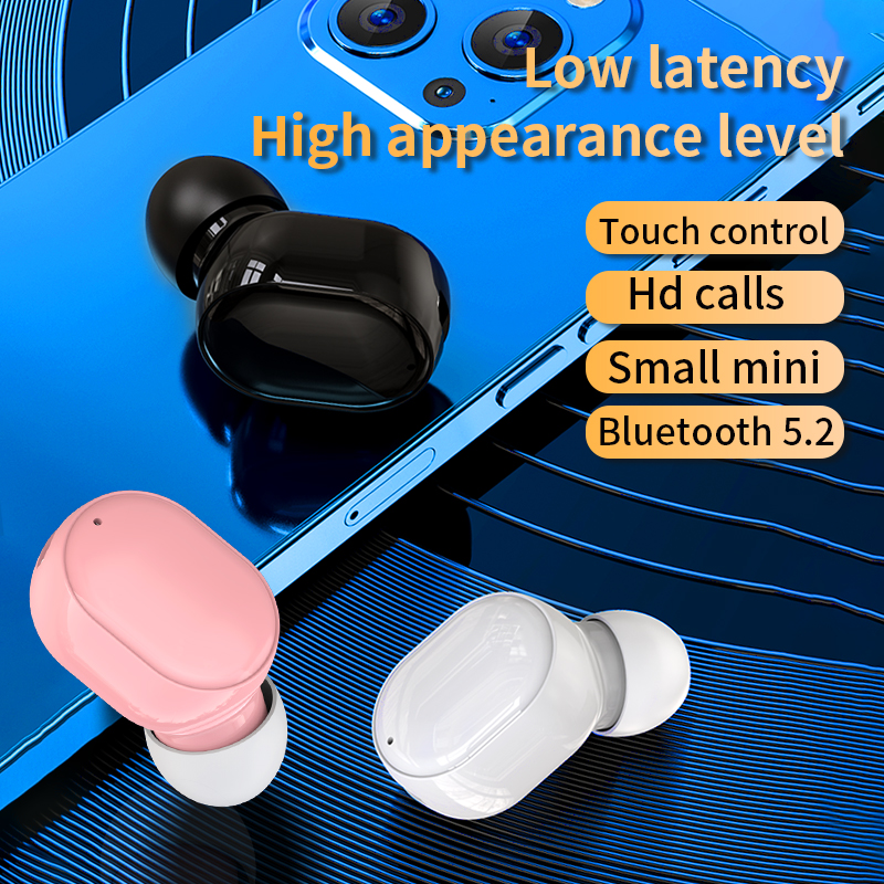 S8 sans fil dans l'oreille Mini Bluetooth écouteurs avec Microphone sport unique oreille réduction du bruit musique universel écouteurs