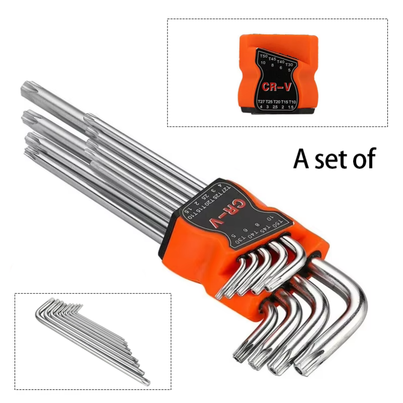 Sleutelset Inbussleutel Multifunctioneel gereedschap met korte arm Universeel moersleutelgereedschap