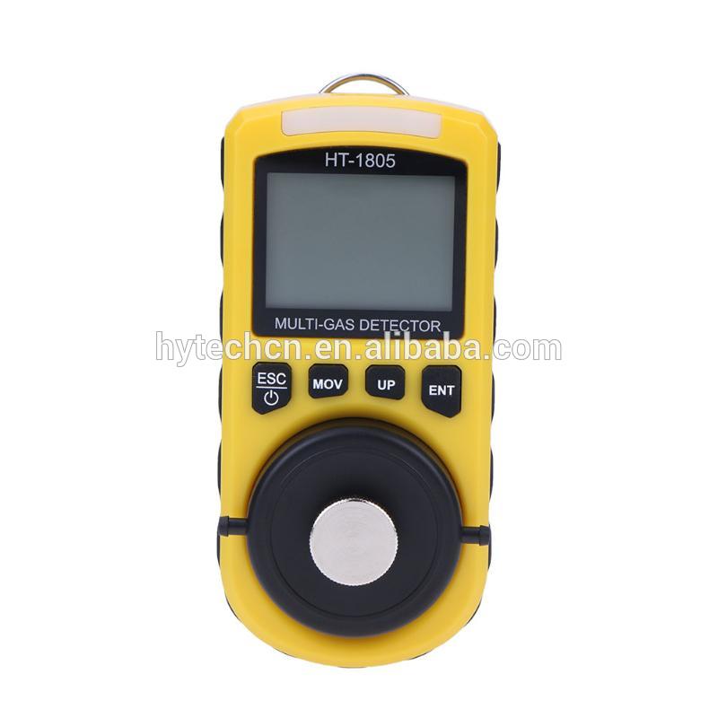 HT-1805 4 In 1 Gas Analyzer Detector Portable O2 CO H2S LEL Tester Toxic portable multi gas detector