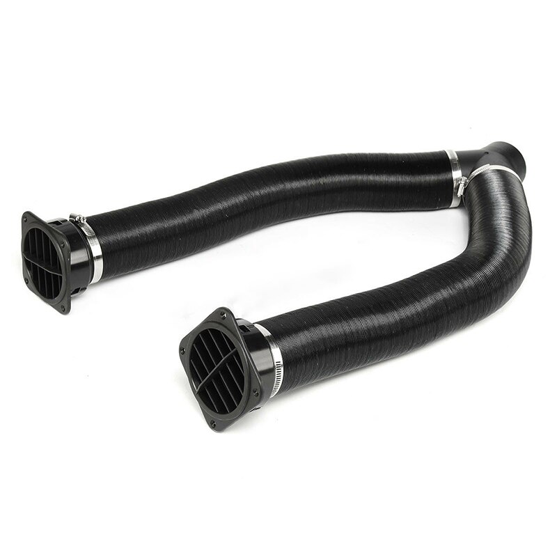 75mm Heater Pipe Ducting Y Piece Air Outlet Vent Set for Heater