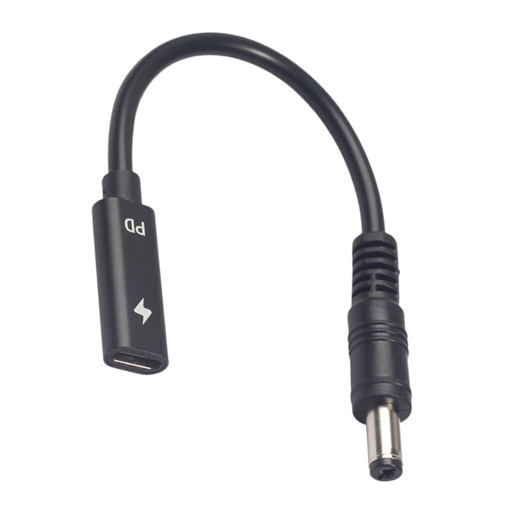 USB tipo C USB 3,1 USB-C a DC 20 V 5,5 de 2,5 Mm y 2,1 Mm macho de Cable de carga para