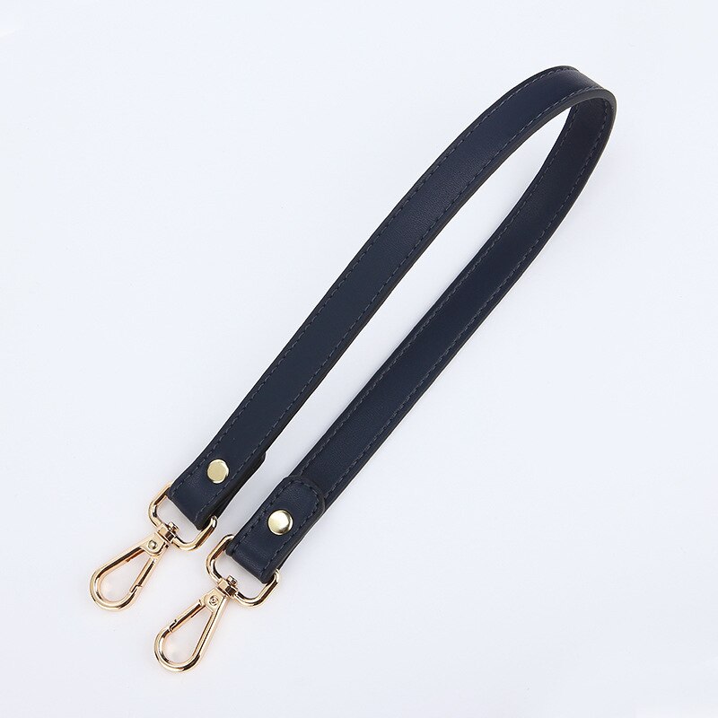 Bamader alças para bolsa de pulso alça de mão underarm mulher saco curto bolsa alça de luxo diy saco acessórios para bolsa: Blue