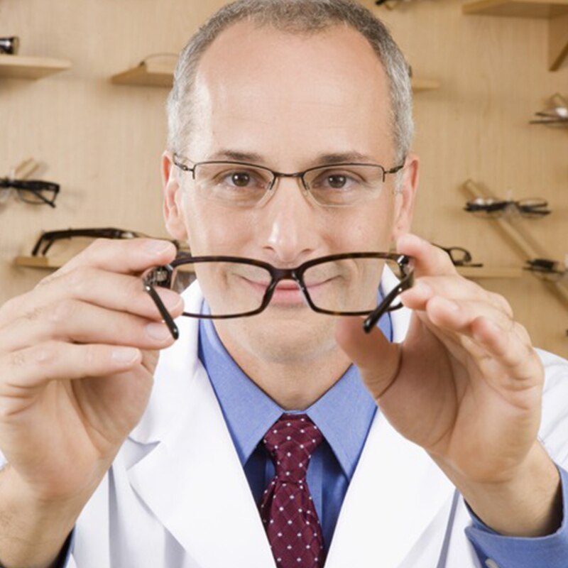 Asferische optische glazen lens sterkte lens anti-blue ray lens myopie fotochromatische lens progressieve lens zonnebrillen fitting