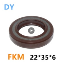 Factory direct high pressure high temperature rubber oil seal Model 22*35*6/22x35x6