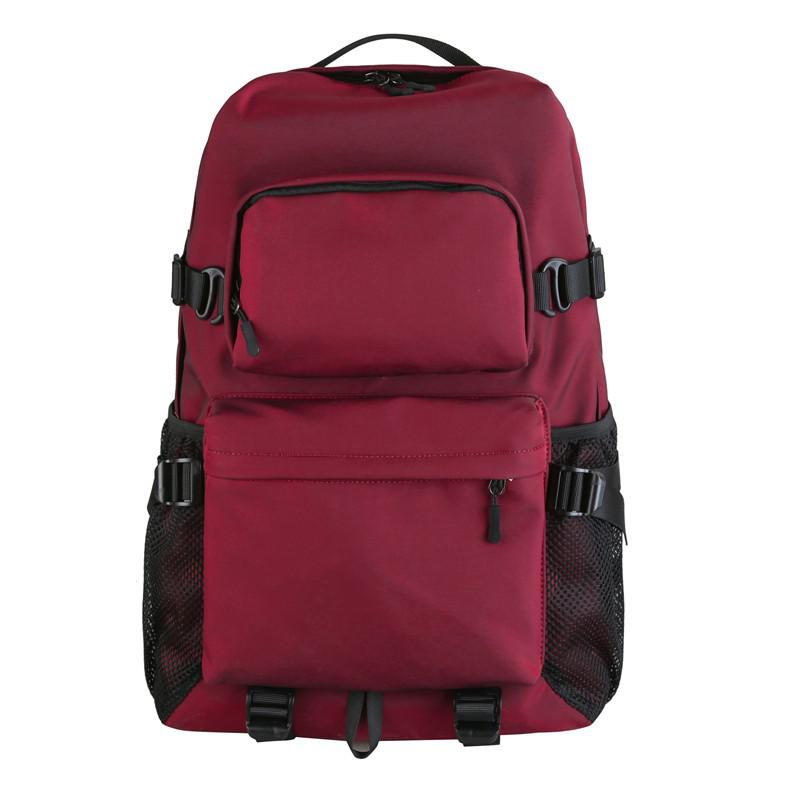 Mode Rugzak Nylon Waterdichte Laptop Rugzak Anti-Diefstal Reizen Rugzakken Schooltassen Voor Tiener Meisjes: Red