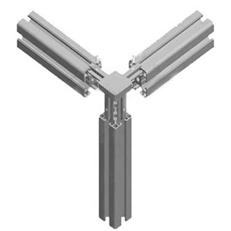 Three-Dimensional Right Angle Connector Road End Angle Bracket Connector Right Angle Three-Dimensional Bracket