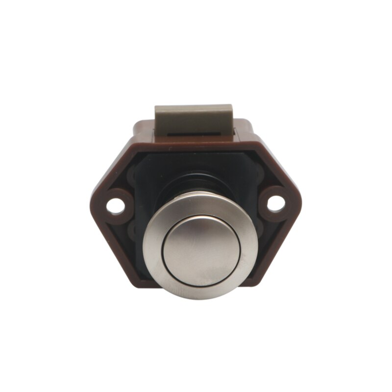 20Mm Diameter Camper Push Lock Rv Caravan Boot Lade Klink Knop Lock Home Kast Lade Lock Knop Lock Meubels hardware: golden