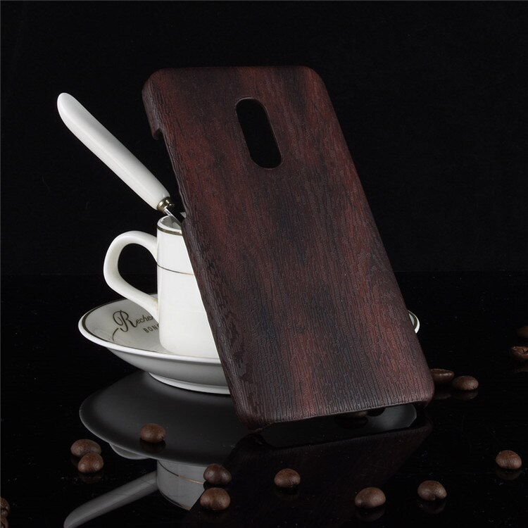 Per Xiaomi Redmi Note 4 Caso 5.5 pollice In Legno PU Cuoio grano mobile shell fondina Per Xiaomi Redmi Nota 4/Note 4X telefono caso: For Redmi Note 4X / Dark brown