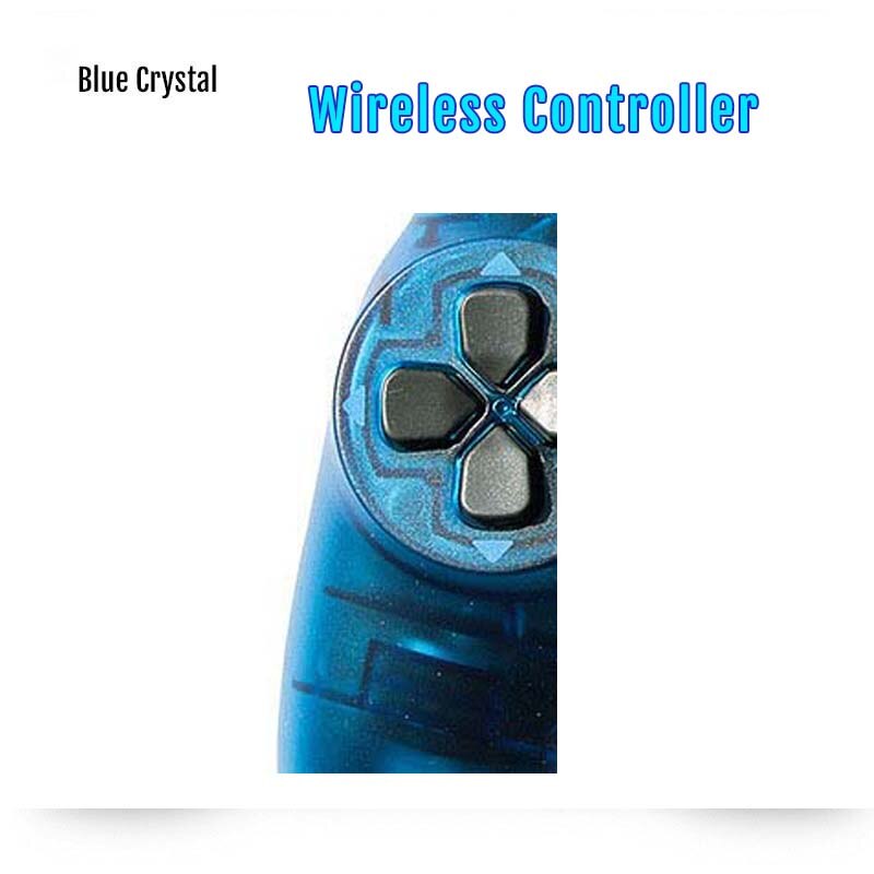 Wireless / Wired Controller For PS4 Bluetooth 4.0 DualShock Mando Gamepads ps4 Joystick: Wireless Blue Crysta