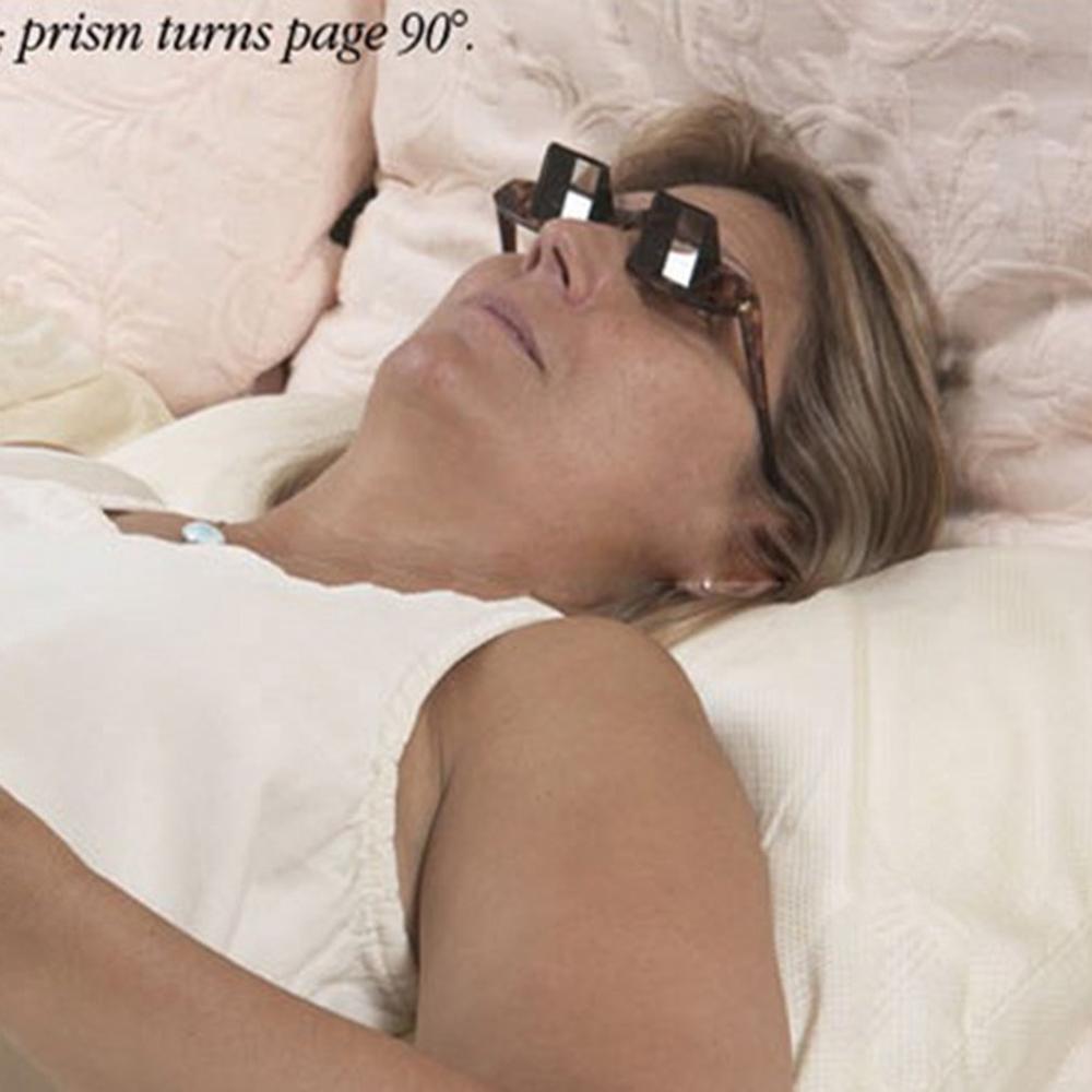 Neu Faul Prisma Brillen Liegen Bett Horizontale Fernsehen Lesen Bett Prisma Brille Faule Brille Gläser Liegen Unten