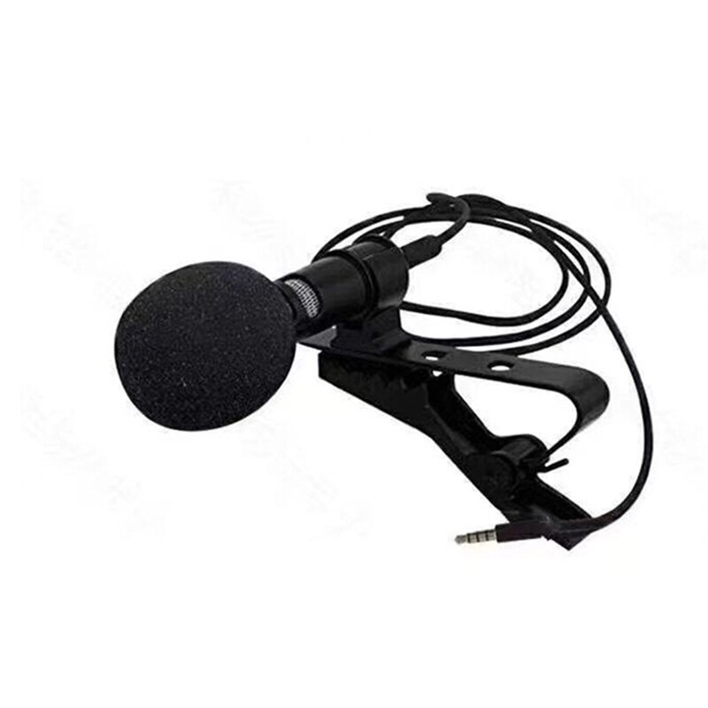 'The Best' 3.5Mm Clip Mic Type C Microfoon Telefoon Wired Mic Clip Condensator Microfoon Clip Lavalier Microfoon 889