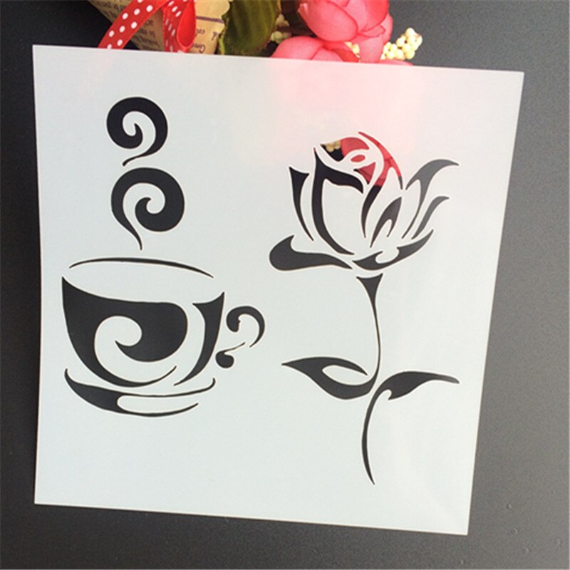 Plastic Layering Stencils Template DIY Paper Card Scrapbooking Photo Album Diary Hand Craft: p67