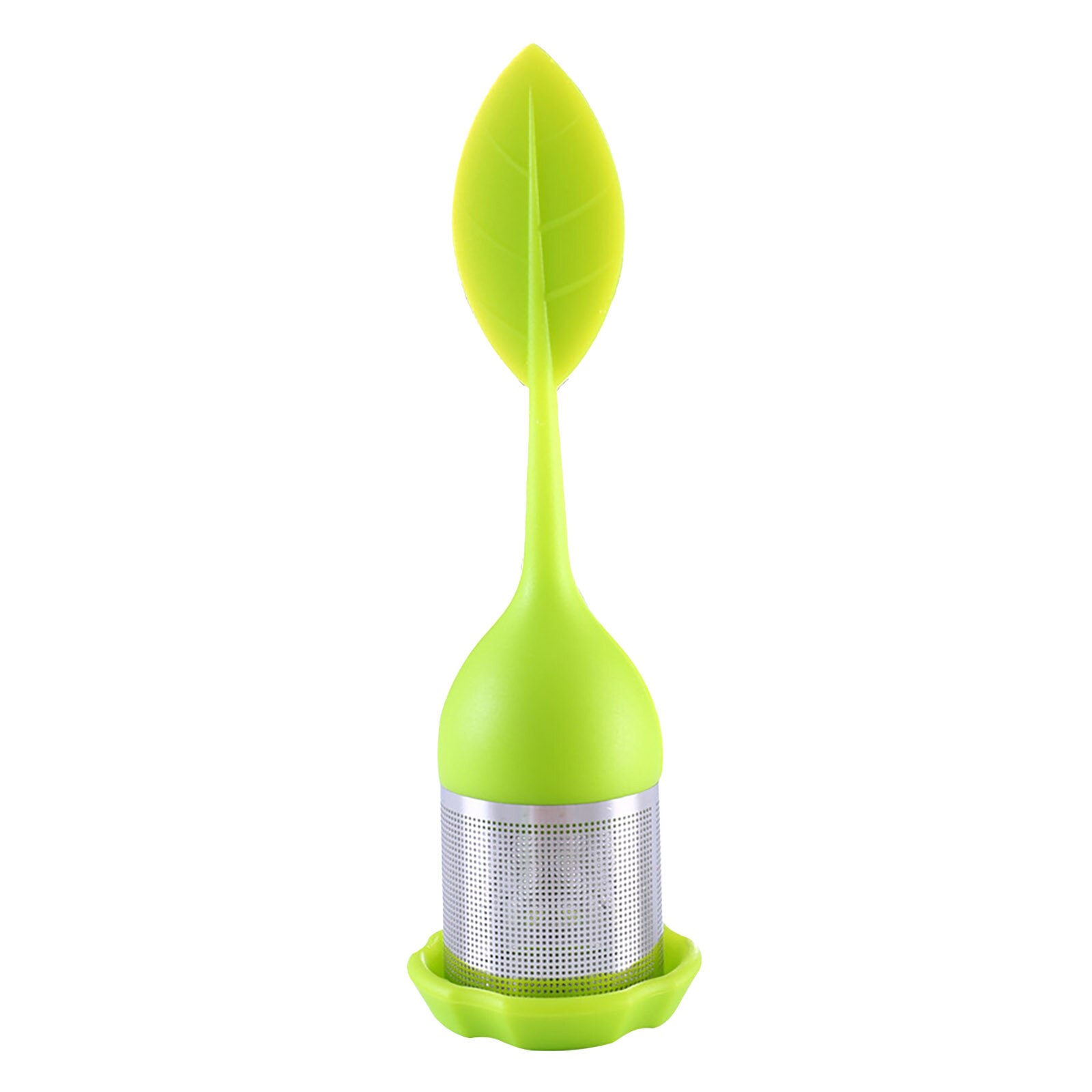 Infusor de té de silicona, colador de hojas de bola de té para elaboración de cerveza, dispositivo de filtro de especias a base de hierbas, herramientas de cocina, accesorios de té, 1 ud.
