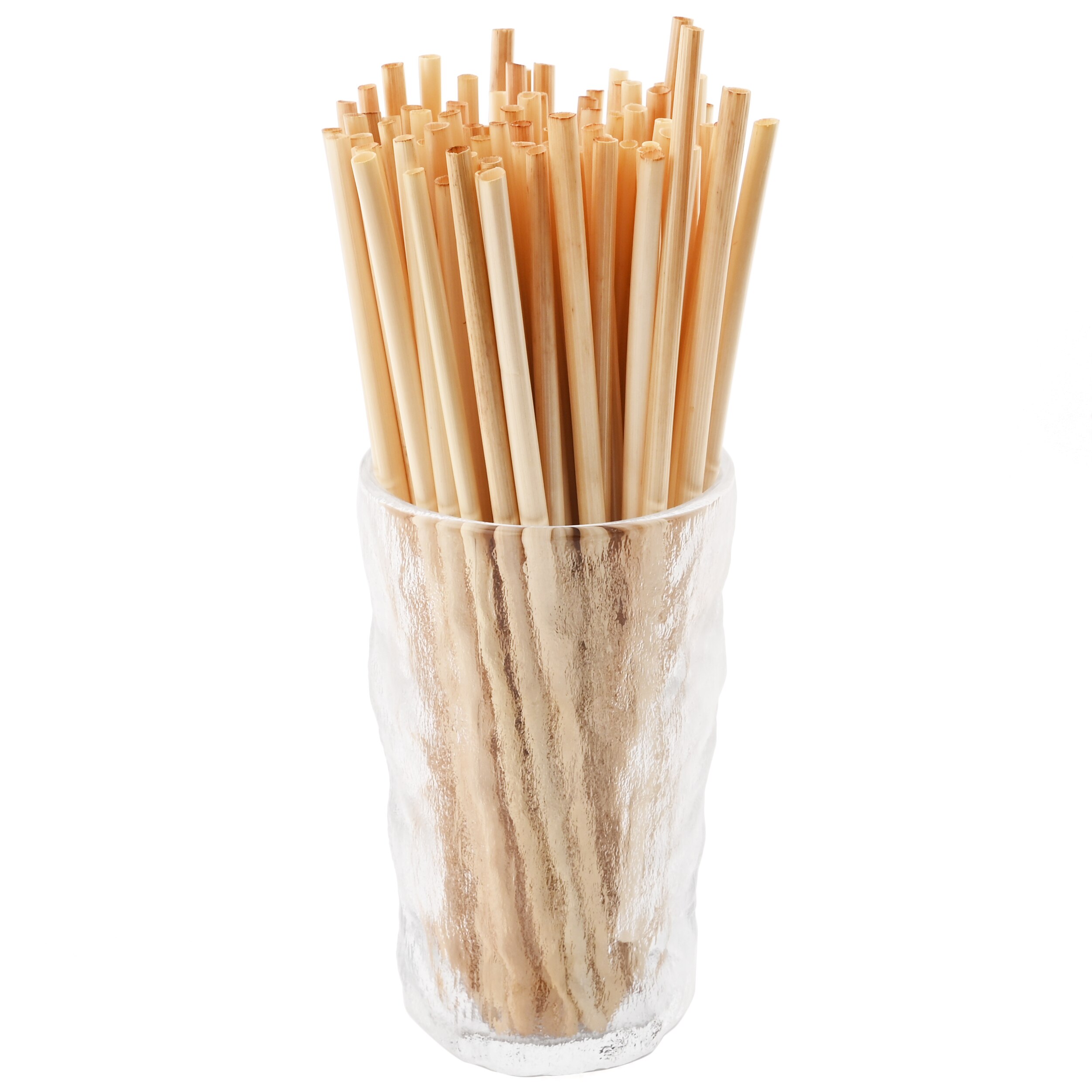 100/200pcs Disposable Straws Natural Wheat Straw 100% Biodegradable Straw Straw Set For Bar Accessories