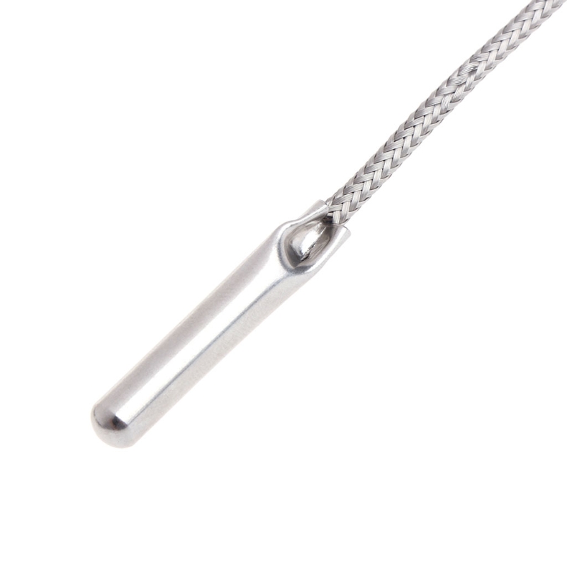 Stainless Steel RTD PT100 Temperature Sensor Thermocouple with 2m 3 Cable Wires #0616