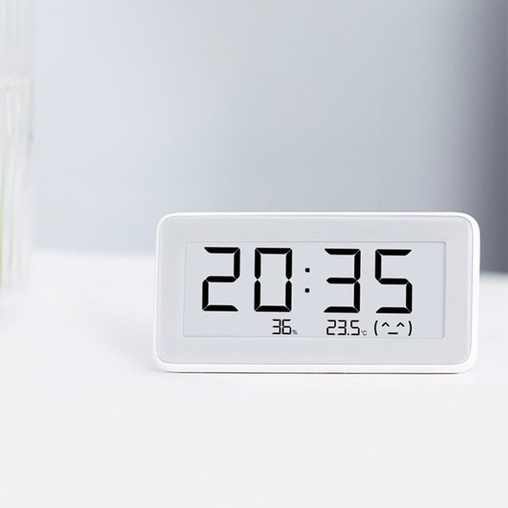Xiaomi Mijia-reloj Digital inteligente Original, herramientas de medición con pantalla LCD, tinta electrónica de 3,7 pulgadas, control de temperatura y humedad, Bluetooth