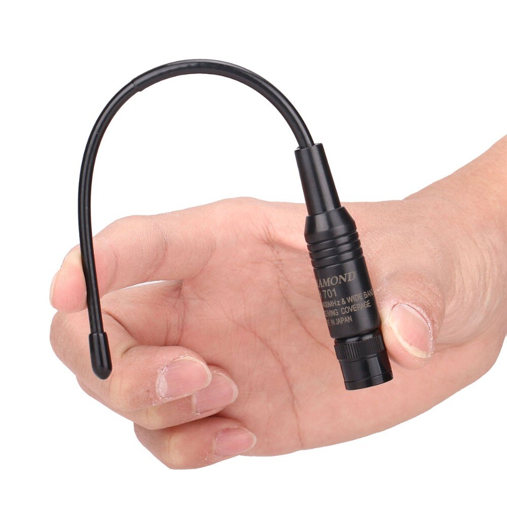 2 Stuks Diamond RH701 Sma-Male Dual Band Uv 144/430 Mhz RH-701 Antenne Voor Yaesu VX-6R Tyt TH-UV8000D Wouxun Walkie Talkie RH701