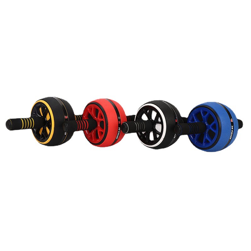 AB Rouleau pour Entraînement Entraînement de Base Exercrise Musculation Gymnastique À La Maison Équipement De Conditionnement Physique Mouvement Musculaire à Roues Simples