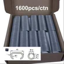 C45 C50 Manual Hog Ring Plier Gabion Fixing C Ring Nailer Stapler Nail Gun for Cages Fence Connect (only nails)
