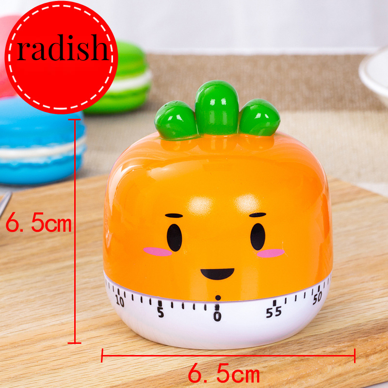 Mechanical Timer, Rotating Timer, Practical Desktop for Students To Learn Problem-Solving, Cooking, Yoga, Countdown Timer: Silver
