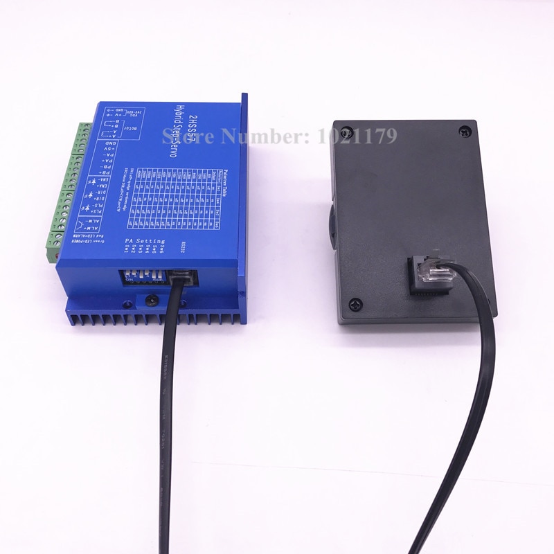 57 86 2HSS57 2HSS86H Gesloten-lus Motor Driver Handheld Intelligente Instelling Unit Nema 23 34 Driver Parameter Onderverdeling Instelling