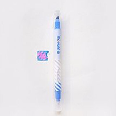 Baby Zeichnung Spielzeug Discolorable Stift Kinder 12 Farben Kawaii Magie Highlighter Stift 1Pcs Lernen Kunst Spielzeug für Kinder Malerei werkzeug: Dark Blue