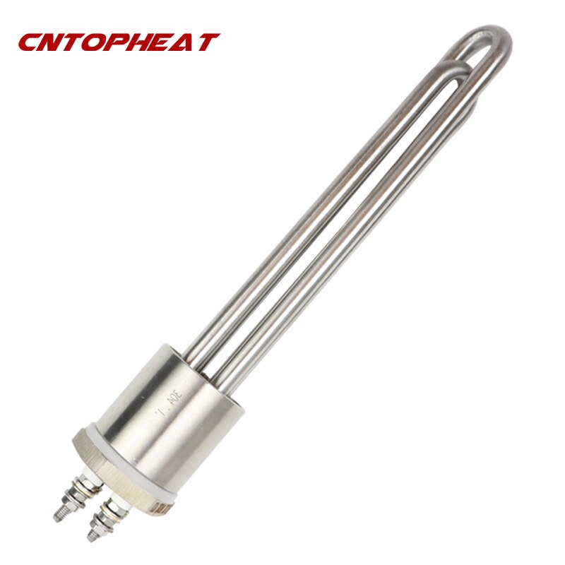 12v/24v/36v/48v vykurovacie teleso ponorný rúrkový ohrievač vody  dn25 dc solárne teleso na ohrev vody