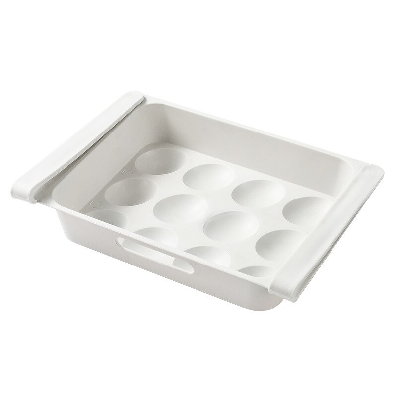 Refrigerator Storage BoxKitchen Egg Carton Refrigerator Crisper Multifunctional Food-grade Plastic Storage Box Kitchen Supplies: Default Title