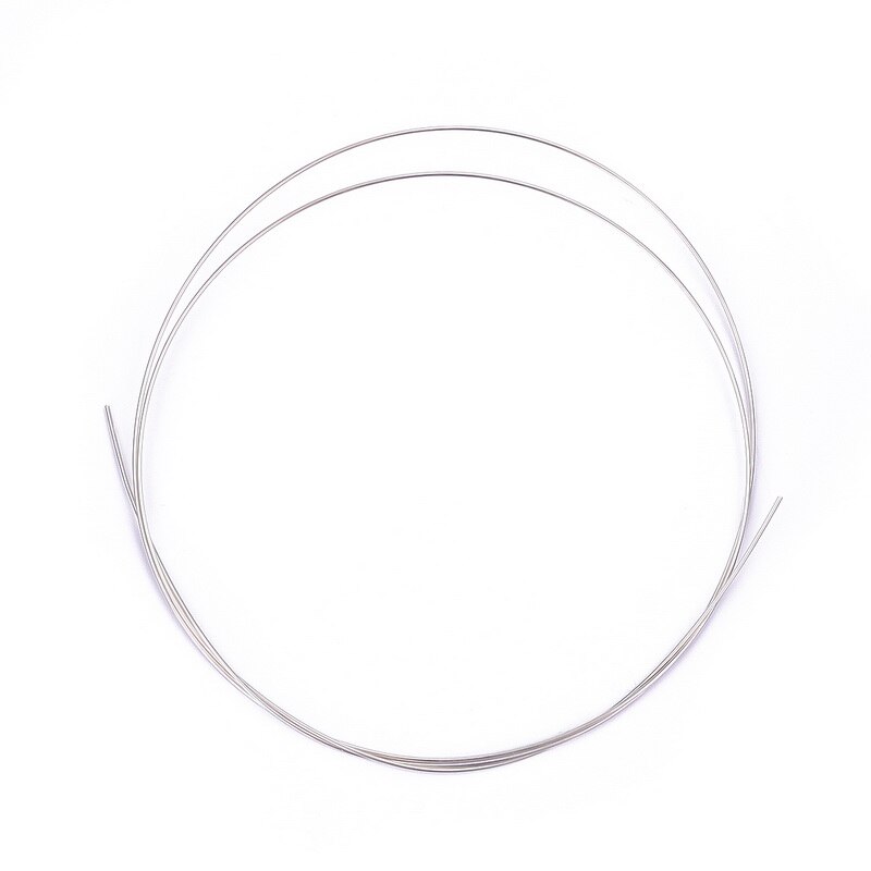 0.4-1.2mm Real Pure Solid 925 Sterling Silver Color Wire Thread Metal String Line for Necklace Bracelet Earring Jewelry Making