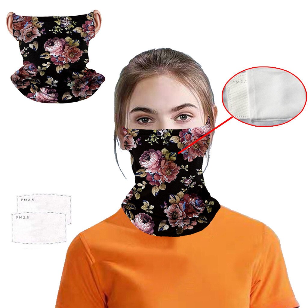 Face Cover Hiking Scarves Magic Scarf Outdoor Cycling Headwear Protection Neck Bandana Sport Tube UV Funny Print Scarf Scarves