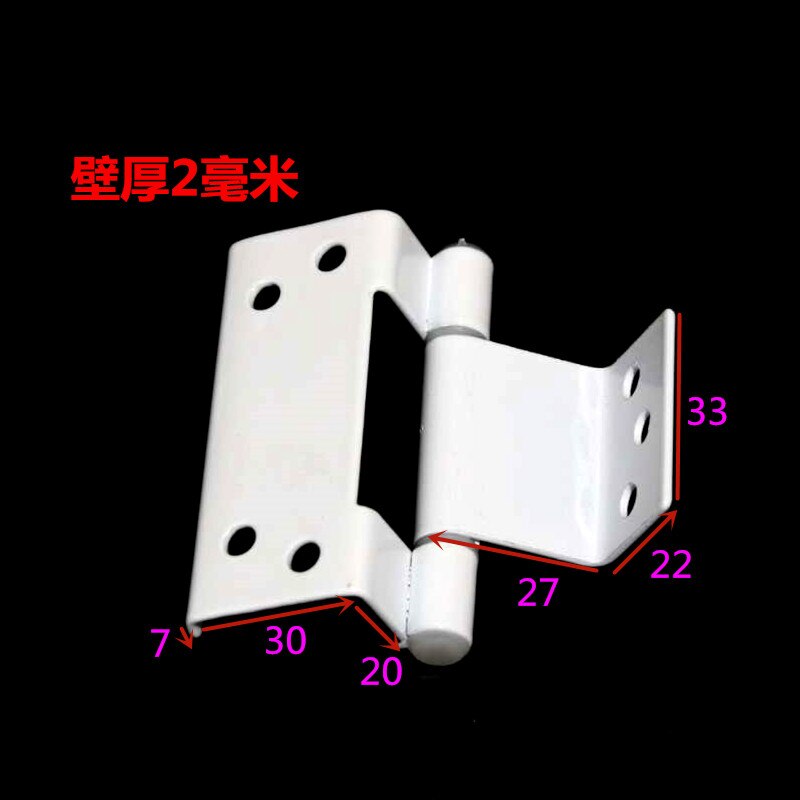 Plastic-steel door-window hinge old-style 80 internal fixed inner-window hinge outer-window-door hinge-thickened iron hinge fitt