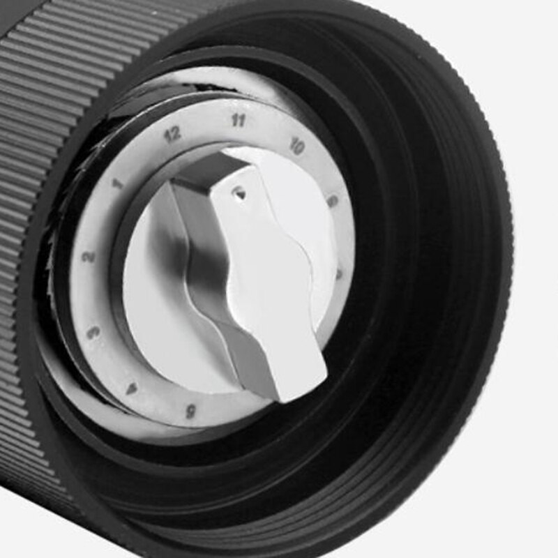 Handmatige koffiemolen, braammolen, draagbare handbediende koffiebonenmolen, 15g koffiemolens, rood