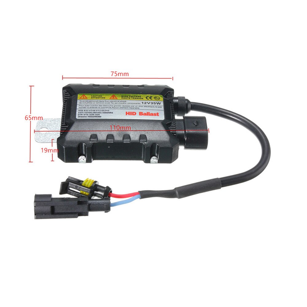 Ballast 12v 55w H7 Xenon Kit Canbus Xenon Conversion Kit H7 Canbus Xenon Conversion Kit H7 2pcs Ballast Dc 12v 55w Kit Di Conversione Di Ricambio Per Alimentatore Sottile Dig - 10