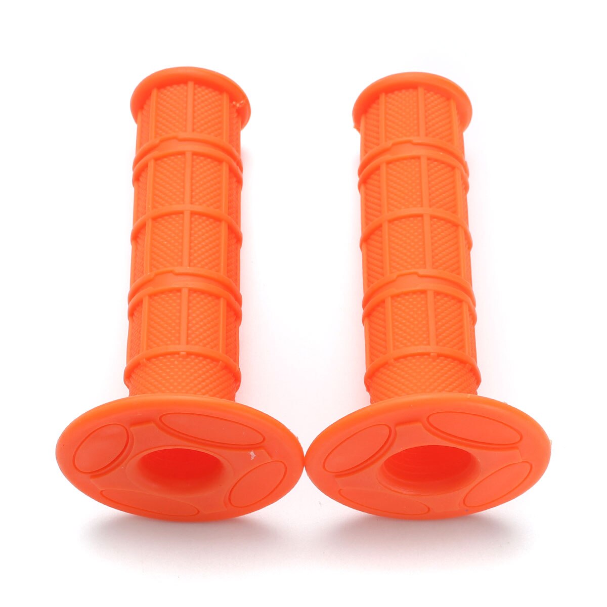 1 Pair 7/8 Inch 10 Color Motorcycle Rubber Handlebar Grips For CRF /YZF /WRF /KXF /KLX /KTM /RMZ Pit Dirt Bike Motocross: Orange
